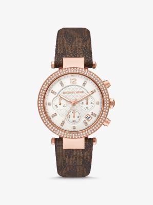 Designer Leather Watches for Women | Michael Kors