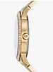 Oversized Tibby Pavé Gold-Tone Watch image number 1