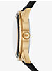 Oversized Sport Gold-Tone and Silicone Watch image number 1
