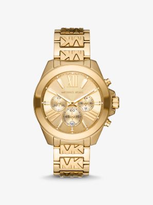Oversized Wren Gold-Tone Watch image number 0
