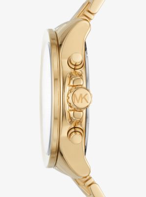 Oversized Wren Gold-Tone Watch | Michael Kors