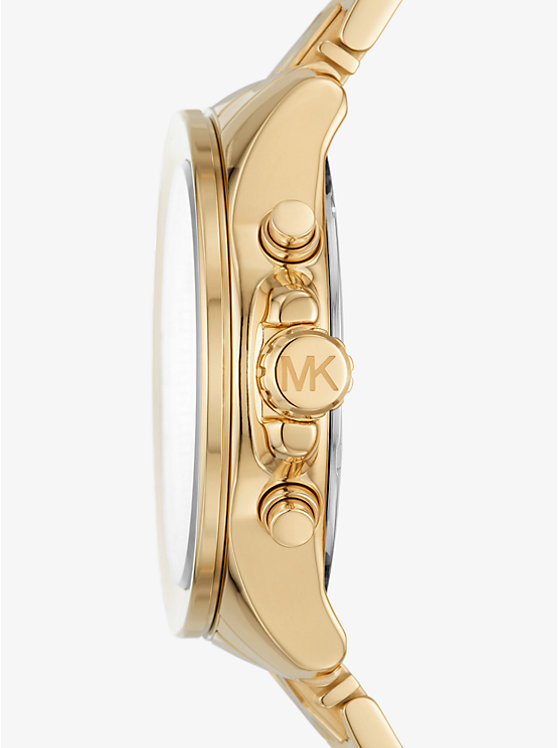 Oversized Wren Gold-Tone Watch image number 1