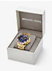 Oversized Everest Pavé Gold-Tone Watch image number 4