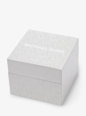 Orologio Everest oversize tonalità oro rosa con pavé in ORO ROSA | Michael Kors