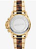 Oversized Everest Pavé Gold-Tone and Acetate Watch image number 5