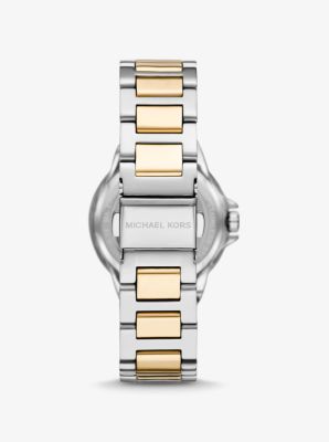 Mini Camille Pavé Two-Tone Watch | Michael Kors Canada