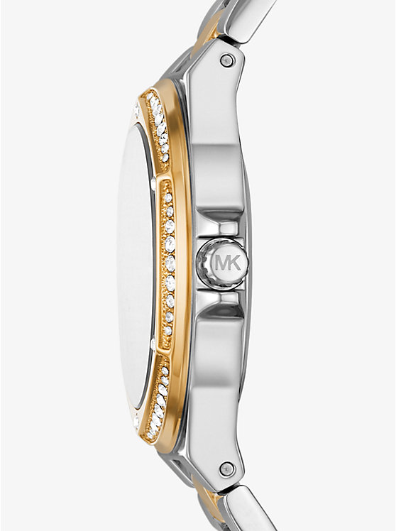 Lennox Pavé Two-Tone Watch image number 1