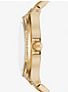 Oversized Lennox Pavé Gold-Tone Watch image number 1
