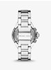 Oversized Camille Pavé Silver-Tone Watch image number 2