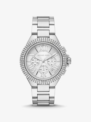 Michael kors silver clearance watches