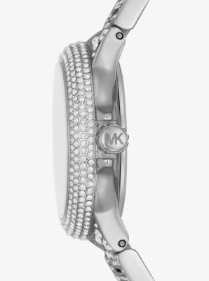 Mini Camille Pavé Silver-Tone Watch image number 1