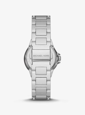 Michael kors silver outlet sparkle watch