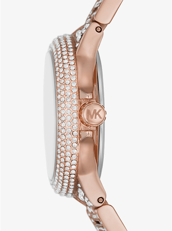Mini Camille Pavé Rose Gold-Tone Watch image number 1