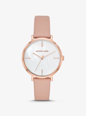 michael kors jaryn rose gold watch