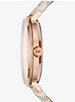 Oversized Jaryn Rose Gold-Tone and Logo Watch image number 1