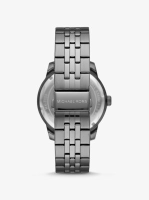 Michael kors gunmetal on sale watch