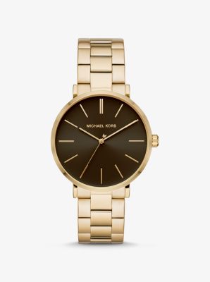 Oversized Auden Gold-Tone Watch