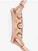 Oversized Bryn Pavé Rose Gold-Tone Watch image number 1