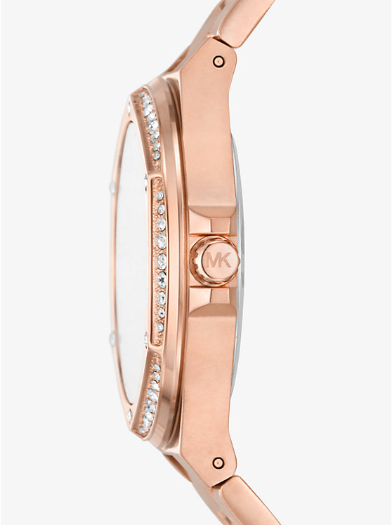 Lennox Pavé Rose Gold-Tone Watch image number 1
