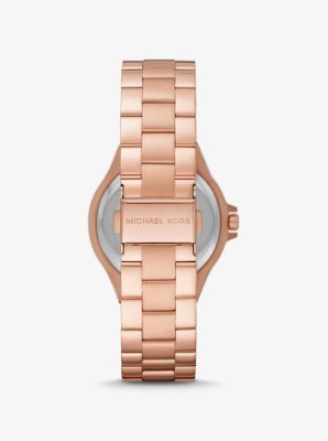 Lennox Pavé Rose Gold-Tone Watch image number 2