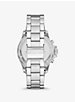 Oversized Everest Pavé Silver-Tone Watch image number 2