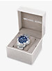 Oversized Everest Pavé Silver-Tone Watch image number 4