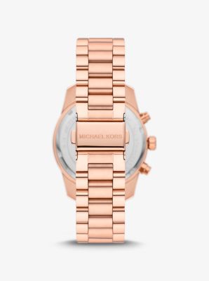 Reloj Lexington en tono dorado rosa con incrustaciones image number 2