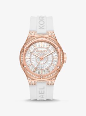 Michael kors hot sale baguette watch