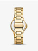 Mini Camille Gold-Tone Watch image number 2