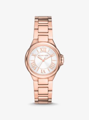 Armbanduhr Mini Camille im Rosé-Goldton image number 0