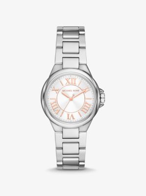 Ladies michael kors watch 2024 silver