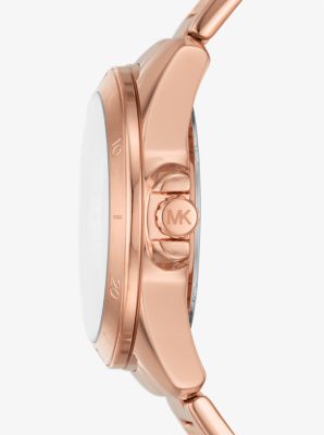 Mini Alek Pavé Rose Gold-Tone Watch