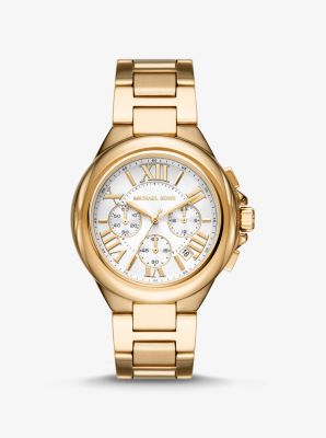 Horloge Camille, oversized en goudkleurig image number 0