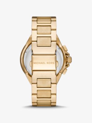 Reloj Camille oversize en tono dorado image number 2