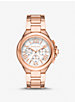 Oversized Camille Rose Gold-Tone Watch image number 0