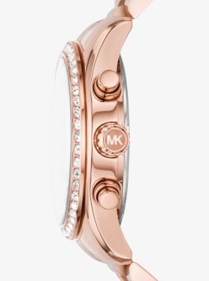 Michael kors lexington online men's watch rose gold