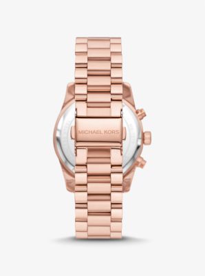 Lexington Pavé Rose Gold-Tone Watch | Michael Kors