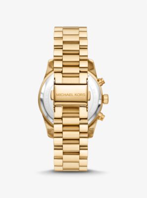 Armbanduhr Lexington im Goldton mit Pavé image number 2