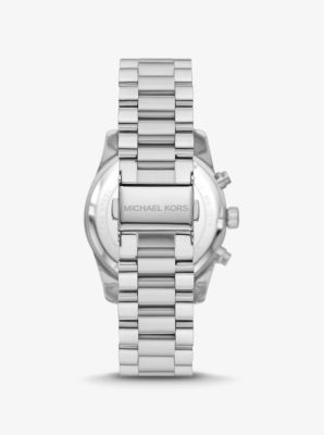 Lexington Pavé Silver-Tone Watch | Michael Kors