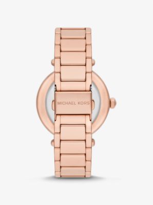 Parker Pavé Rose Gold-Tone Watch | Michael Kors