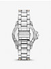 Limited-Edition Oversized Everest Two-Tone Pavé Silver-Tone Watch image number 2