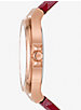 Lennox Pavé Rose Gold-Tone and Logo Watch image number 1