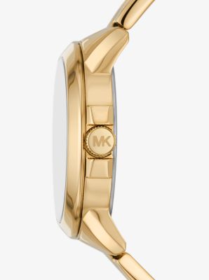 Oversized Brynn Gold-Tone Watch image number 1