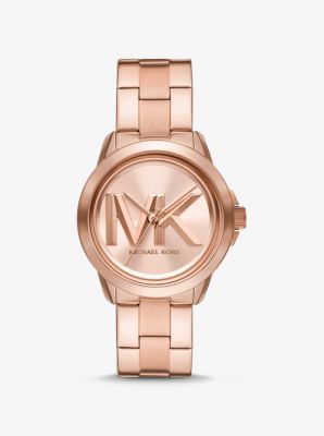 Oversized Brynn Rose Gold-Tone Watch image number 0