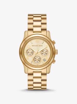 Runway Gold-Tone Watch image number 0
