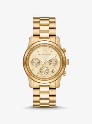 Gold Tone Watches Women s Watches Michael Kors