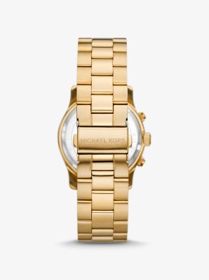 Reloj Runway en tono dorado image number 2