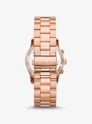 Reloj Runway en tono dorado rosa image number 2