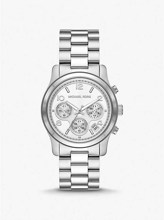Runway Silver-Tone Watch image number 0