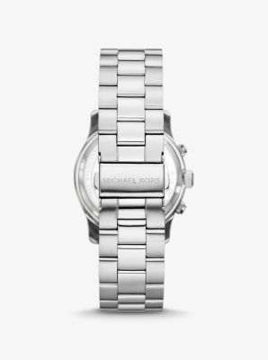 Michael kors silver online tone watch